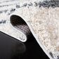 Safavieh Venus Shag VNS603B 2"2" x 10" Ivory and Dark Grey Runner, , large