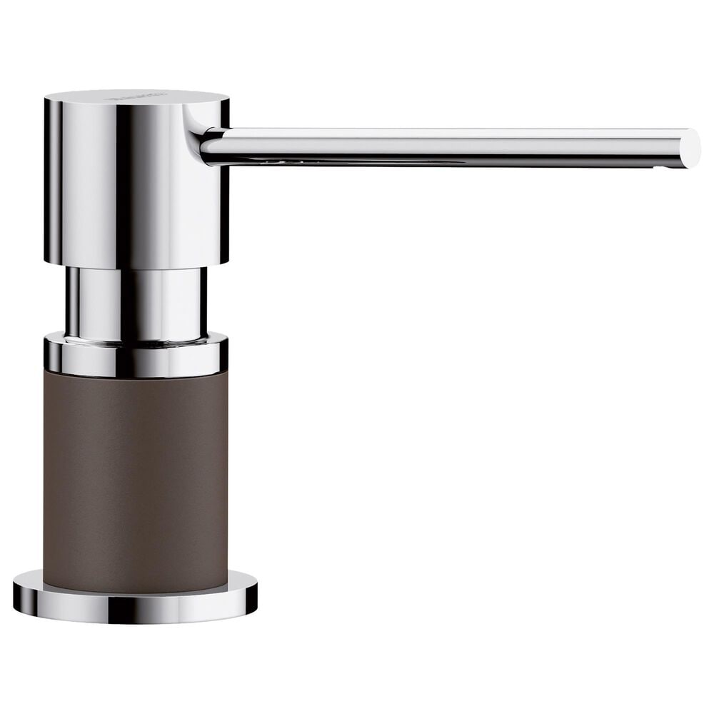 Blanco Lato Soap Dispenser in Chrome and Cafe, , large