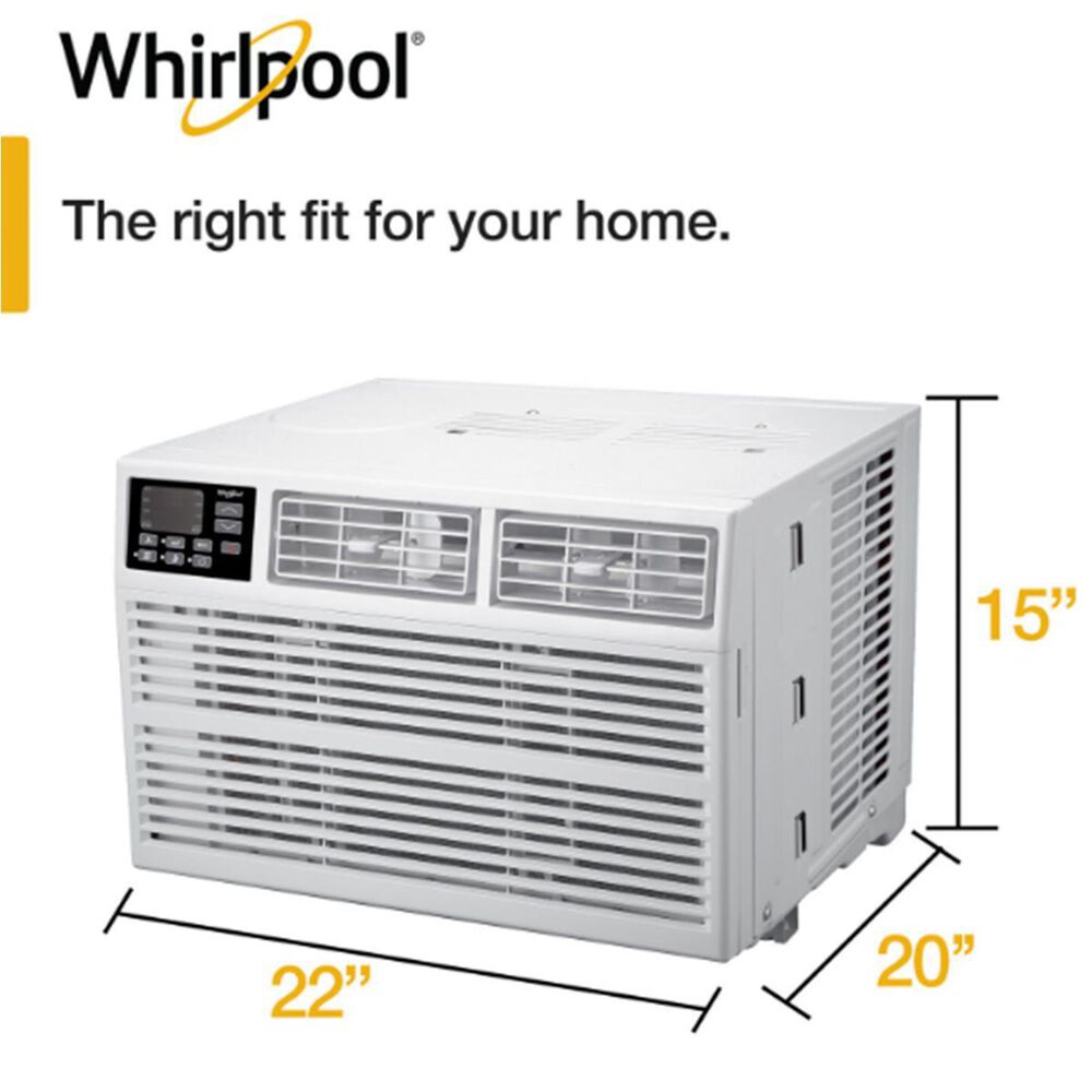 Whirlpool 10000 BTU 115V Window-Mount AC, , large