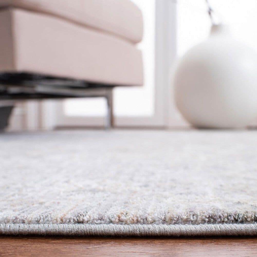 Safavieh Webster WBS324G 6&#39;7&quot; Square Grey and Beige Area Rug, , large