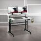 Rta Products Llc Galaxy Rolling Writing Desk in White, , large