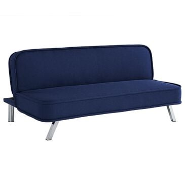 Serta Toni Convertible Sofa in Navy, , large
