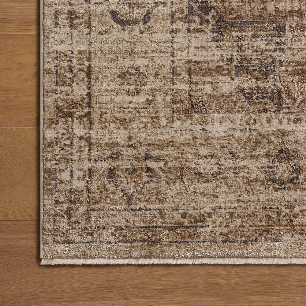 Loloi Haywood Natural and Bark 2&#39;7&quot; x 8&#39; Runner, , large