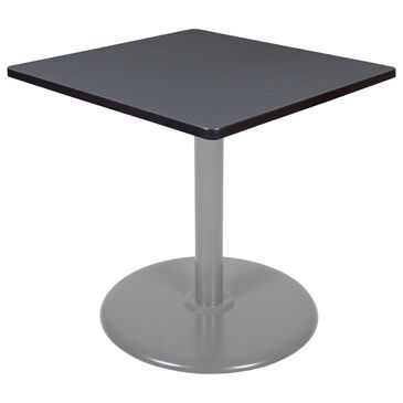 Regency Global Sourcing Cain 30" Square Dining Table in Grey - Table Only, , large