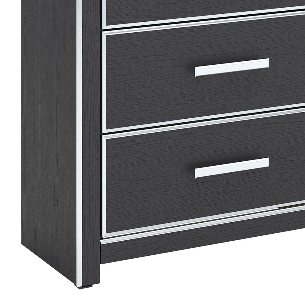 Ashley Zuraleus 4-Piece Queen Storage Bedroom Set in Matte Black, , large