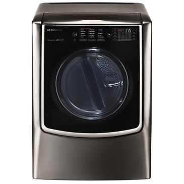 LG SIGNATURE 9.0 Cu. Ft. Electric Dryer With Steam in Black Stainless Steel, , large