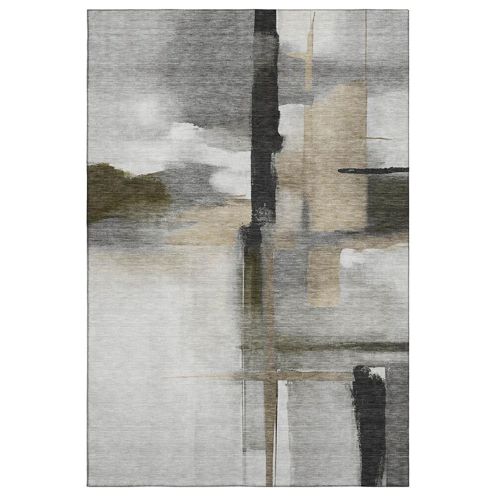 Dalyn Rug Company Ravenna RN9 9" x 12" Gray Area Rug, , large