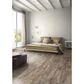Dal-Tile Miramo Pearl 3" Fan Undulated on 13.25" x 12.75" Ceramic Mosaic Sheet, , large