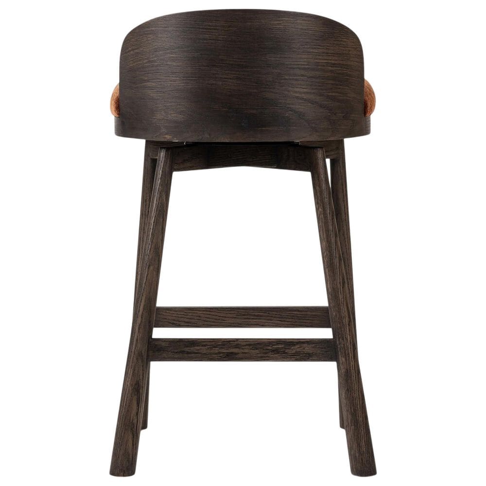 Four Hands Ashford Cloris Swivel Counter Stool in Altair Sienna, , large