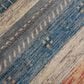 RIZZY Spectrum Gray, Dark Blue, Teal, Rust, Cream, Beige and Ivory 3" x 5" Area Rug, , large