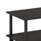 HOMLUX Medium Home Office Under Desk Printer Stand in Espresso and Black, , large