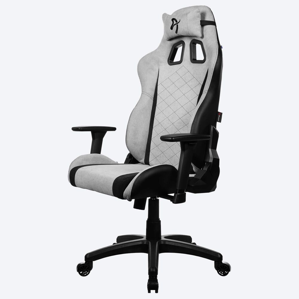 Arozzi Avanti Soft Gaming Chair in Light Grey, , large