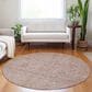 Dalyn Rug Company Ravenna RN5 8" Round Coral Area Rug, , large