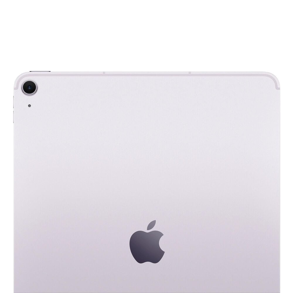 Apple 13-Inch iPad Air M3 Chip Wi-Fi + Cellular 256GB in Purple &#40;Latest Model&#41; with 2-Year AppleCare+, , large