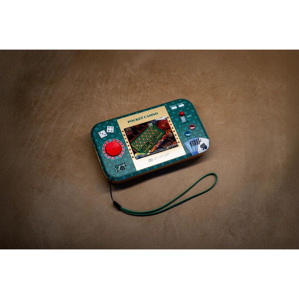 My Arcade Casino Pocket Player Max Portable Handheld Gaming System in Multicolor, , large