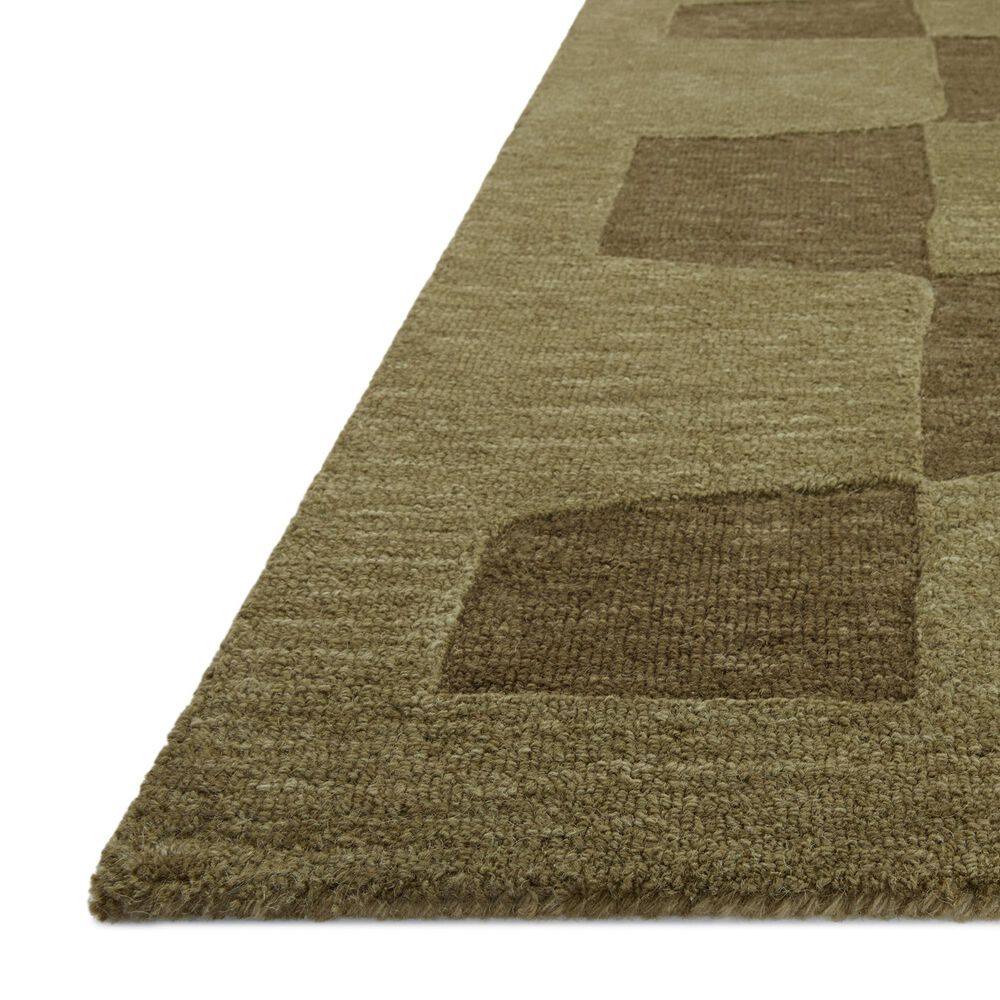 Loloi Craven Green and Olive 2'3" x 3'9" Area Rug, , large