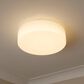Golden Lighting Toli 1-Light Flush Mount in Matte Black, , large
