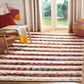 Safavieh Natura NAT654A 6" x 9" Ivory and Red Area Rug, , large