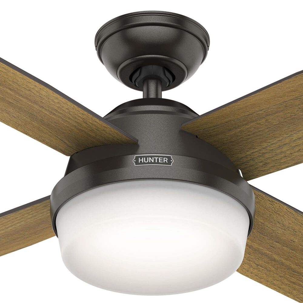 Hunter Dempsey 52&quot; Ceiling Fan with Lights in Noble Bronze, , large