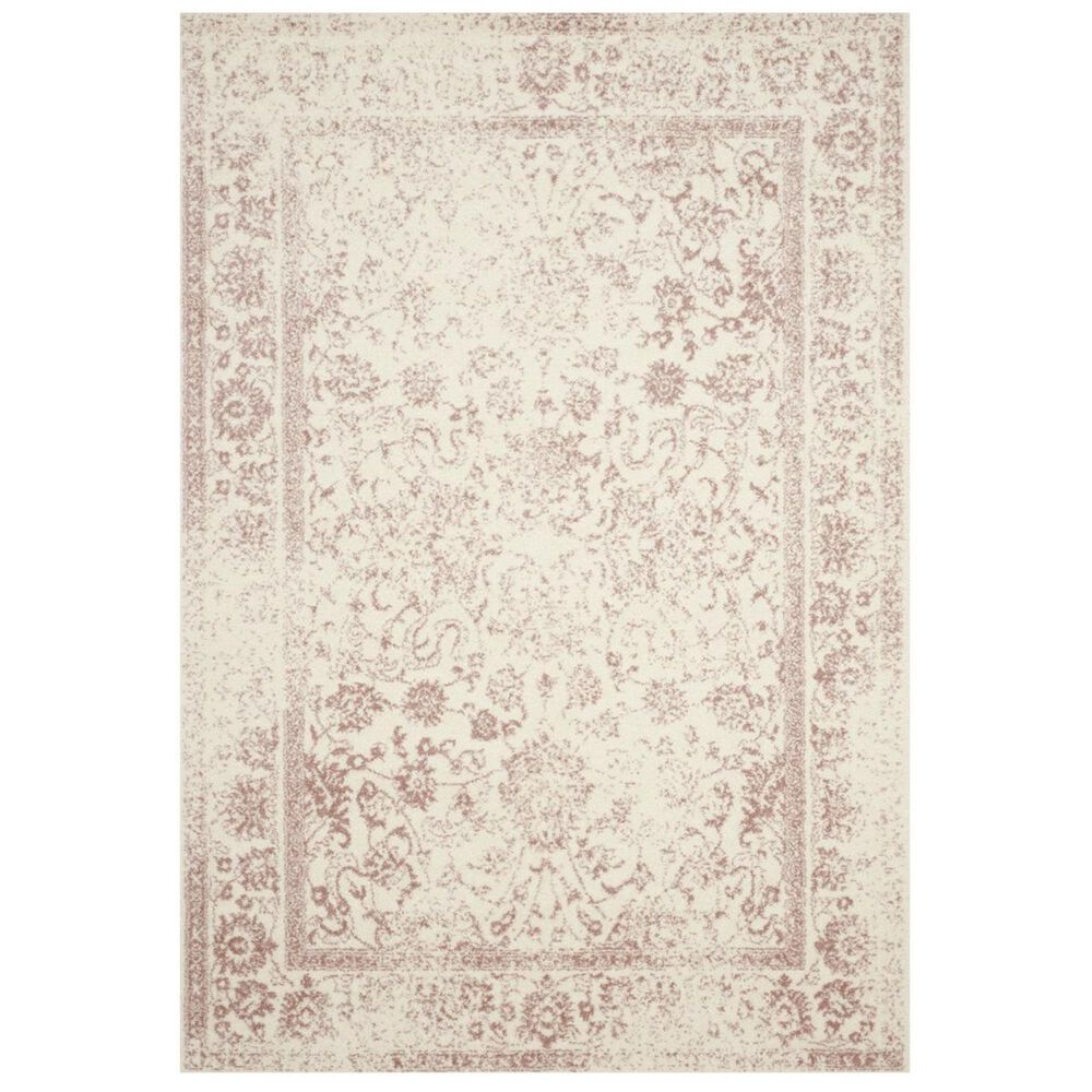 Safavieh Adirondack ADR109H 5&#39;1&quot; x 7&#39;6&quot; Ivory and Rose Area Rug, , large