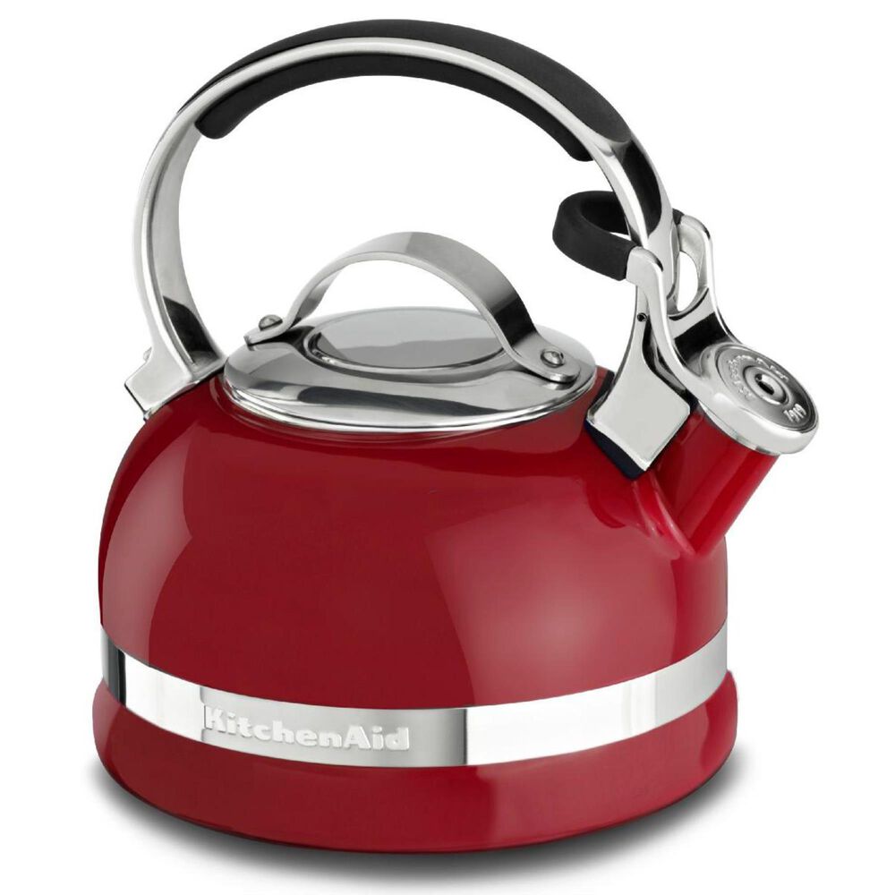 KitchenAid 1.9 L Kettle with C Handle and Trim Band in Empire Red, , large