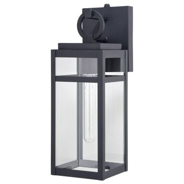 Vaxcel Hubbard 15.25" 1-Light Outdoor Wall Sconce in Textured Black, , large