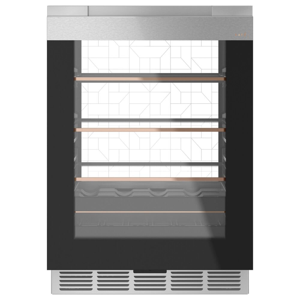 Cafe 5.2 Cu. Ft. Beverage Center in Platinum Glass, , large