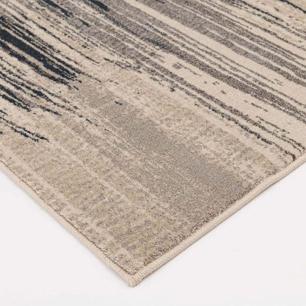 Central Oriental Montville Harpily 7&#39;10 x 9&#39;10 Storm and Vintage Blue Area Rug, , large