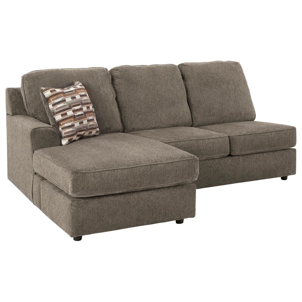 Ashley OPhannon 2-Piece U-Shaped Sectional with Left Facing Chaise and Right Facing Corner Chaise in Putty, , large