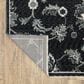 Oriental Weavers Echo ECH05 Blue and Ivory 6"7" x 9"6" Area Rug, , large