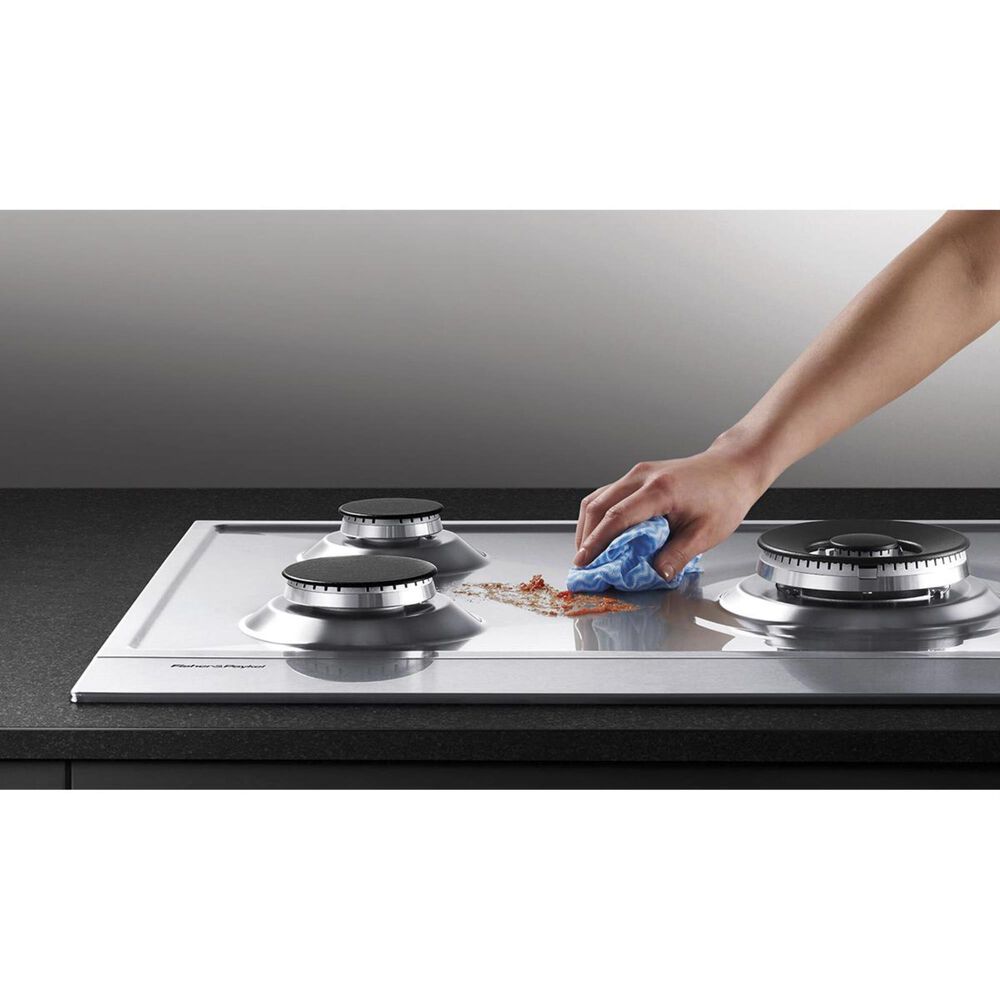 Fisher &amp; Paykel 36" Liquid Propane Cooktop with 5-Burner in Stainless Steel, , large