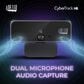 Adesso CyberTrack H6 4K Ultra HD Resolution Desktop Webcam in Black, , large