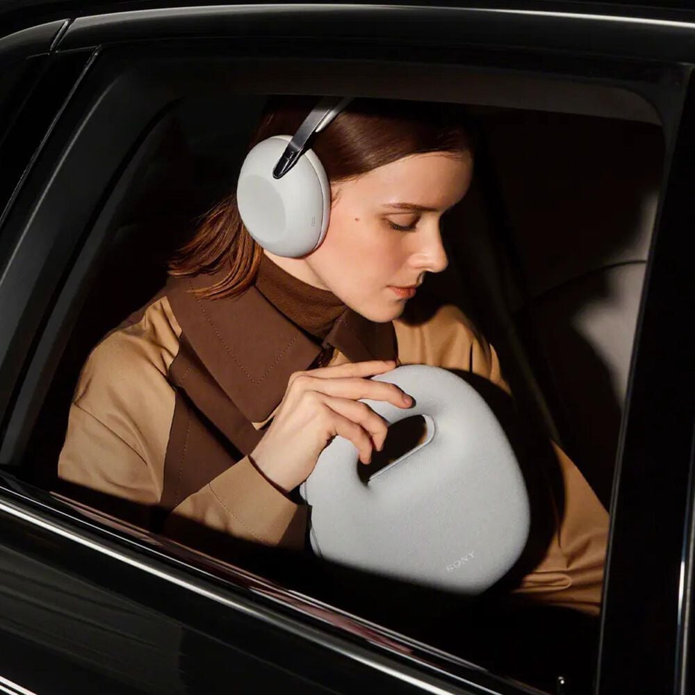 Sony 1000X The Collexion Wireless Noise Canceling Over-the-Ear Headphones in Platinum, , large