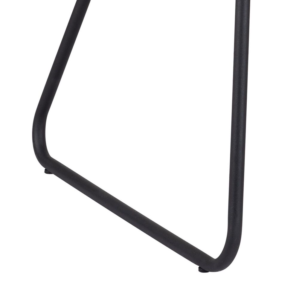 Zuo Modern Miguel Dining Chair in White/Matte Black, , large