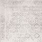 Safavieh Tulum Transitional 3" Square Grey Area Rug, , large