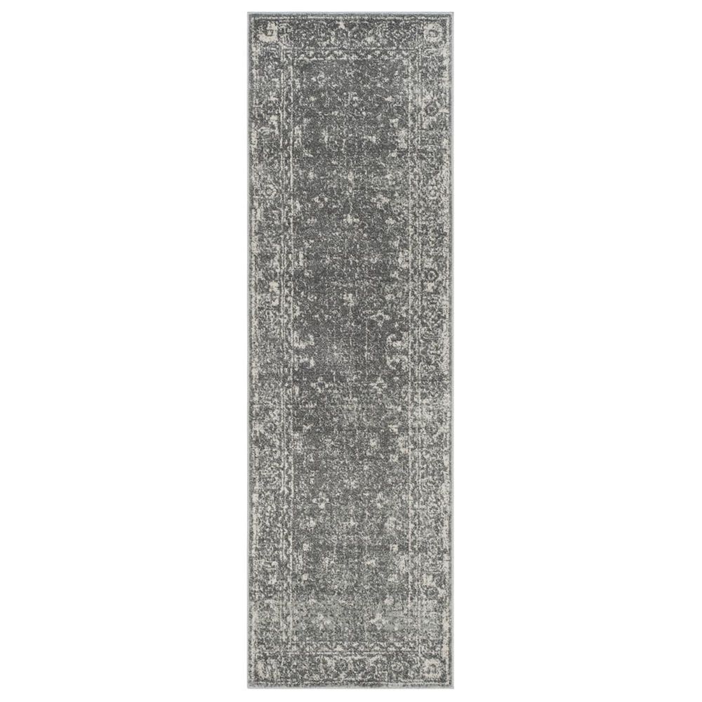 Safavieh Evoke EVK270S 2"2" x 11" Grey and Ivory Runner, , large