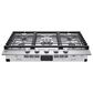 LG 2-Piece Kitchen Package with 30" Electric Wall Oven and Gas Cooktop in Stainless Steel, , large