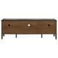 Coaster Bradley 63" SmartTop TV Stand in Smokey Grey and Dark Brown, , large