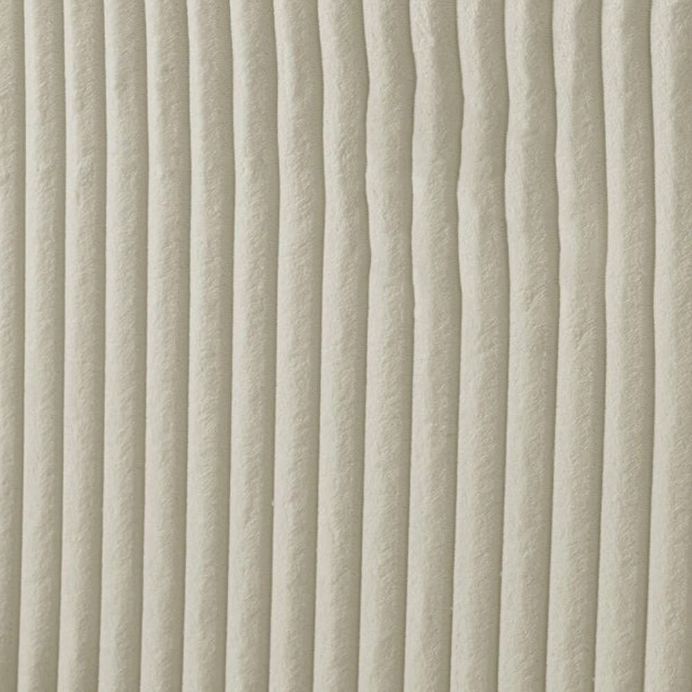 Oxford Baby Layton Swivel Glider Recliner in Corduroy Pearl White, , large