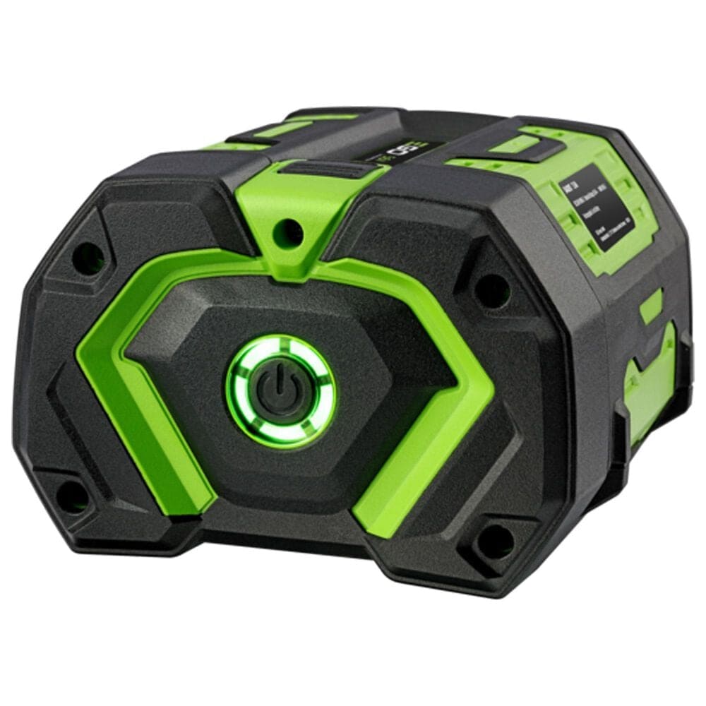 EGO 7.5Ah Battery with Fuel Gauge in Black and Green, , large