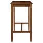 Linon Home Decor Claridge Bar Height Pub Table in Rustic Brown - Table Only, , large