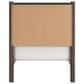 Ashley Pamytta Twin Upholstered Panel Platform Bed in Rich Brown, , large