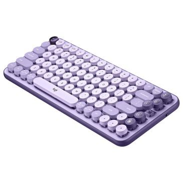 Logitech POP Keys Mechanical Wireless Keyboard with Customizable Emoji Keys in Cosmos, , large