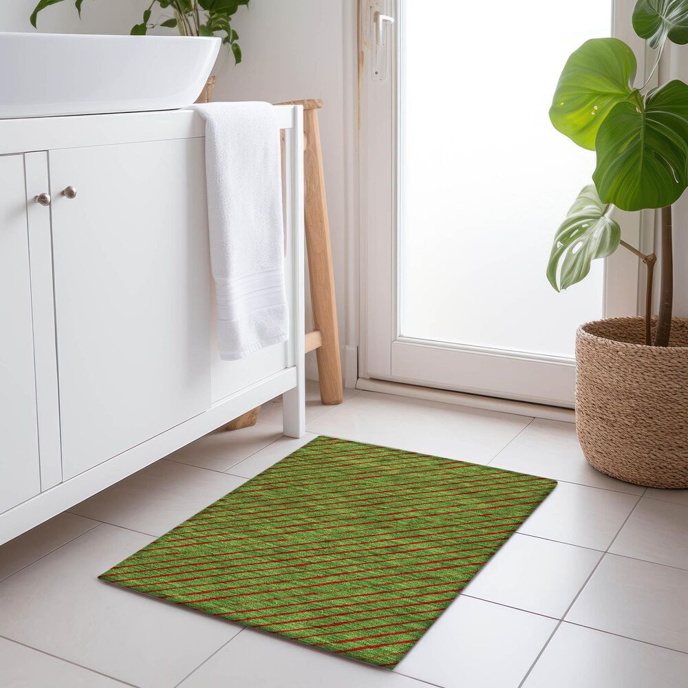 Dalyn Rug Company Wonderland WN27 1&#39;8&quot; x 2&#39;6&quot; Fern Indoor/Outdoor Area Rug, , large