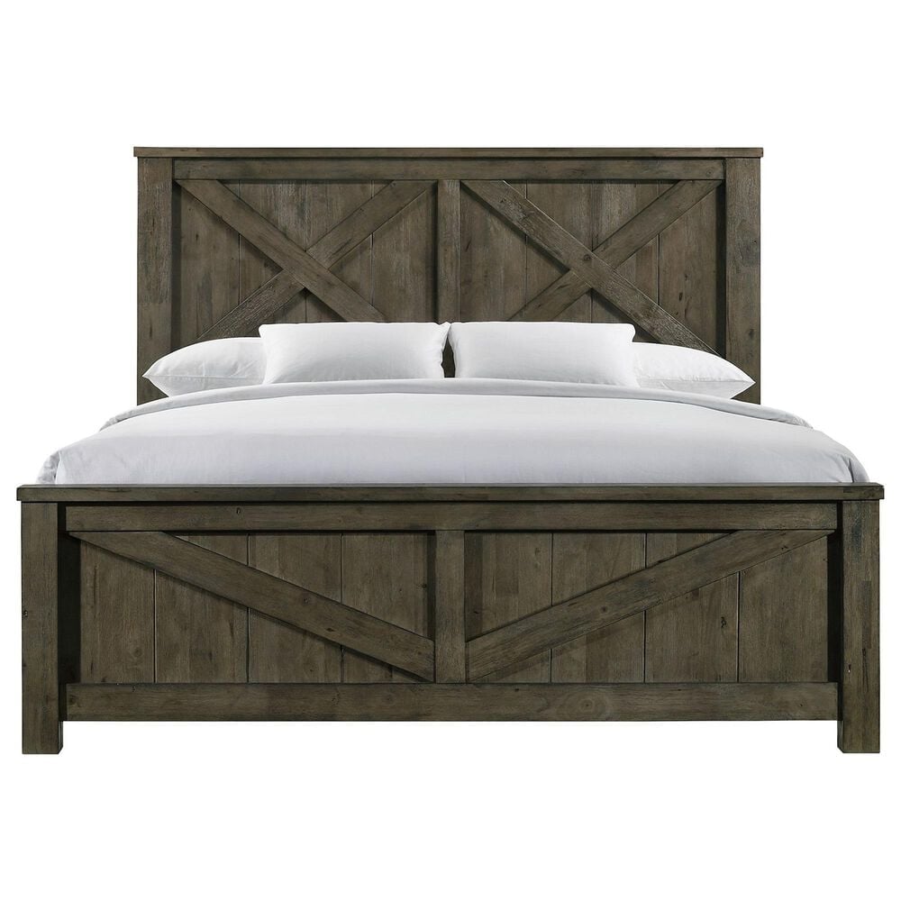 Mayberry Hill Maverick 4-Piece Queen Bedroom Set in Gray, , large