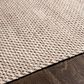 Surya Azalea 10" x 14" Off White and Charcoal Indoor/Outdoor Area Rug, , large