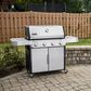 Weber Genesis S-415 4-Burner Natural Gas Grill in Stainless-Steel, , large