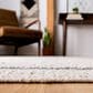 Safavieh Natura 2"3" x 8" Creme and Black Runner, , large