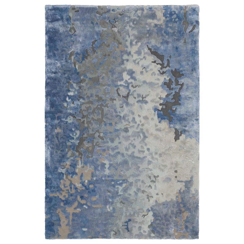 Nourison Prismatic PRS17 3"9" x 5"9" Denim Area Rug, , large