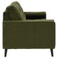 37B Reveon Lakes Stationary Sofa in Olive Velvet, , large